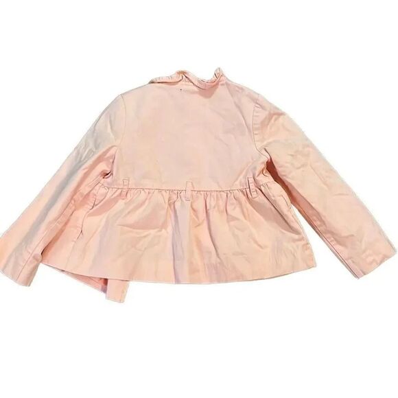Janie and Jack fully lined pink little girls jacket size 4/5 - Picture 3 of 5
